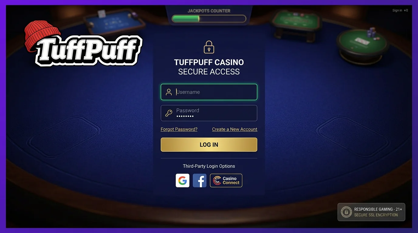 TuffPuff Casino Login